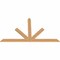 Ekena Millwork Saratoga Timber Gable Bracket, Western Red Cedar, 96"W x 56"H x 1 1/2"D x 5 1/2"F, 14/12 Pitch GBW096X56X0206SAR00SWR - alternate 5